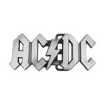 ACDC Angus Model Music Belt Buckle