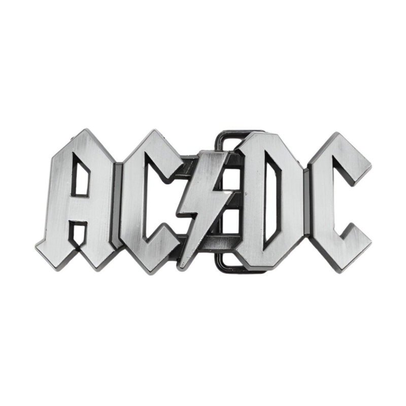 ACDC Angus Model Music Belt Buckle