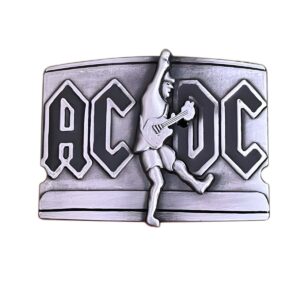 ACDC Music Belt Buckle