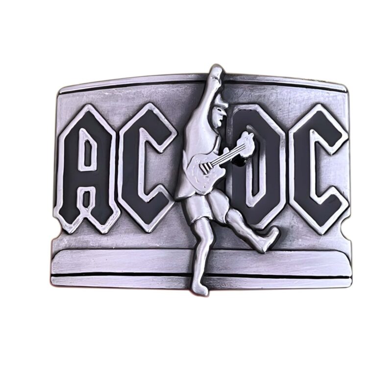 ACDC Music Belt Buckle