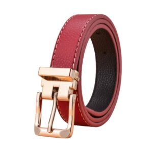 Adjustable Kids Belt for Girl or Boy in Vegan Leather