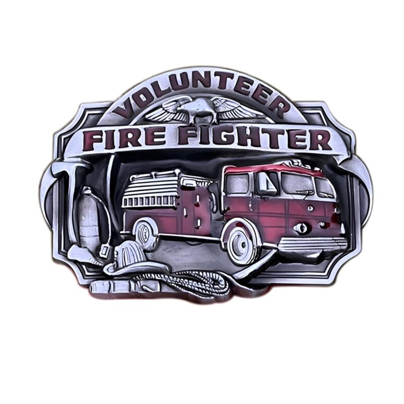American Firefighter Lewis Model Belt Buckle