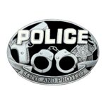 American Police Belt Buckle