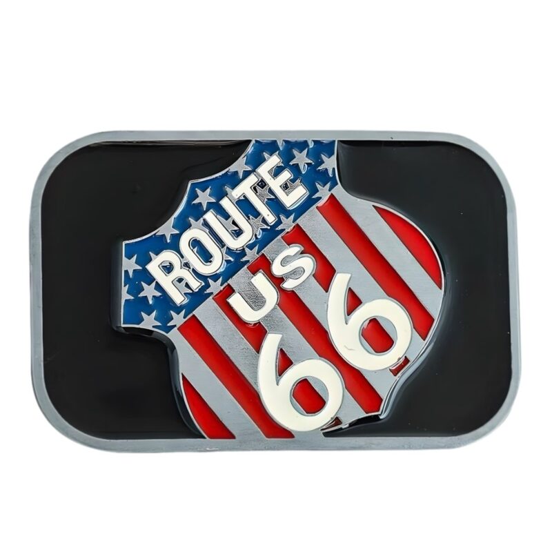 American Route 66 Jacob Model Belt Buckle