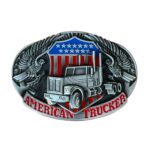 American "Uriah" Trucker Belt Buckle