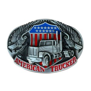 American "Uriah" Trucker Belt Buckle