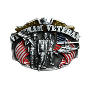 American "Vietnam Veteran" Belt Buckle