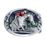 Animal Riding Belt Buckle