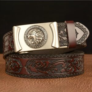 Ceinture Esprit Animal à motif tête de lion