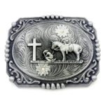 Austin Cowboy Belt Buckle