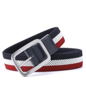 Ceinture tressée pour homme