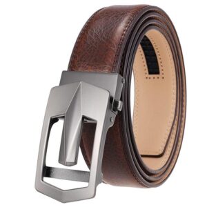 Ceinture de costume en cuir pour homme