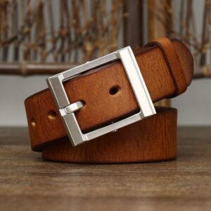 Ceinture Casual en cuir pour homme