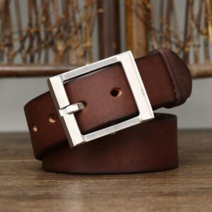 Ceinture Casual en cuir pour homme