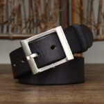 Ceinture Casual en cuir pour homme