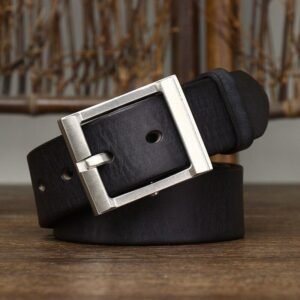 Ceinture Casual en cuir pour homme
