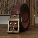Ceinture Casual en cuir pour homme