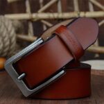 Ceinture Casual en cuir pour homme