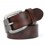Ceinture Casual en cuir pour homme