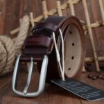 Ceinture Casual en cuir pour homme