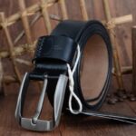 Ceinture Casual en cuir pour homme