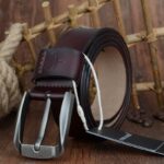 Ceinture Casual en cuir pour homme