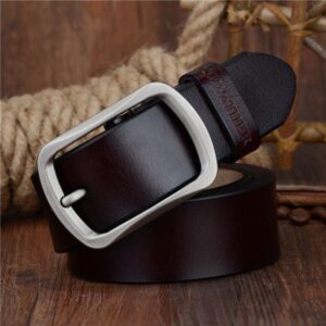 Ceinture Casual en cuir pour homme