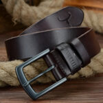 Ceinture Casual en cuir pour homme