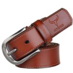 Ceinture Casual en cuir pour homme
