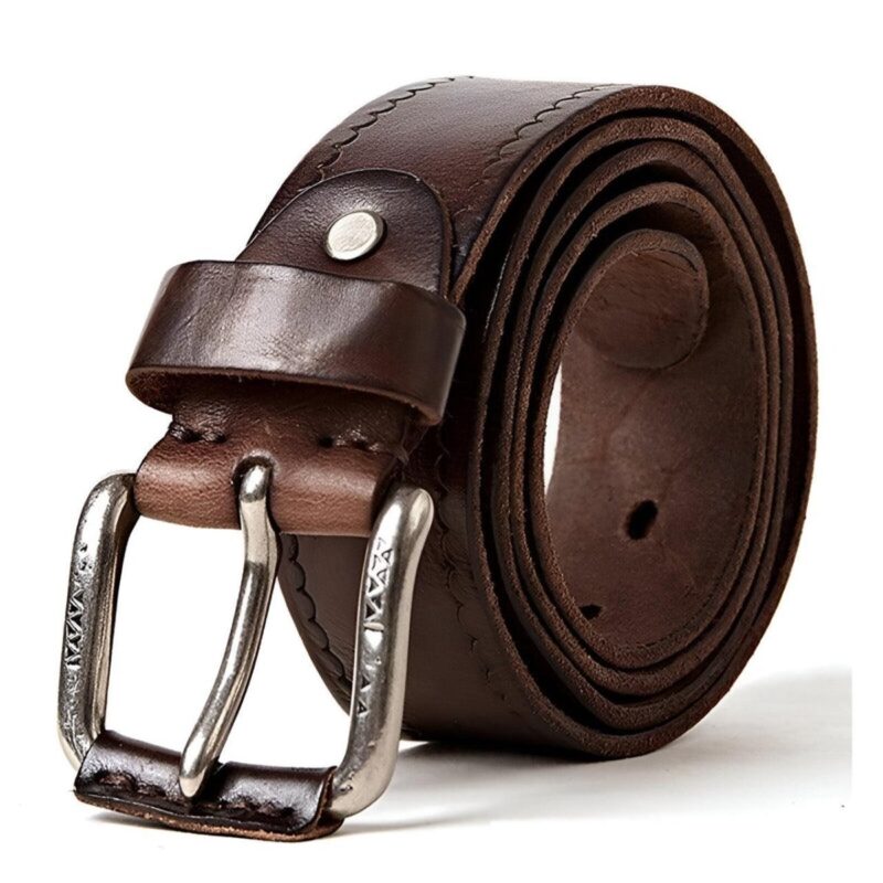 Ceinture Casual en cuir pour homme