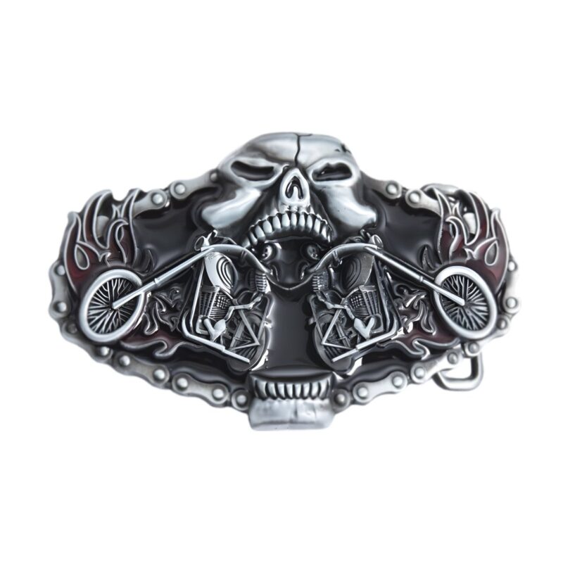 Connor Model Double Motorcycle Belt Buckle