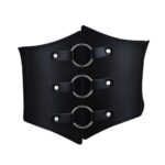Corset Belt with Round Buckles