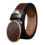Ceinture western en cuir