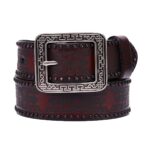 Ceinture Western en cuir