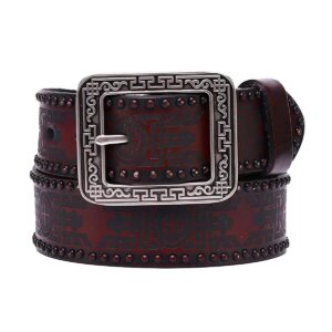 Ceinture Western en cuir