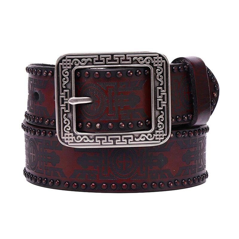 Ceinture Western en cuir