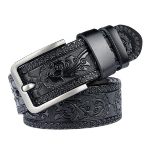 Cowboy Belt in Leather for Men