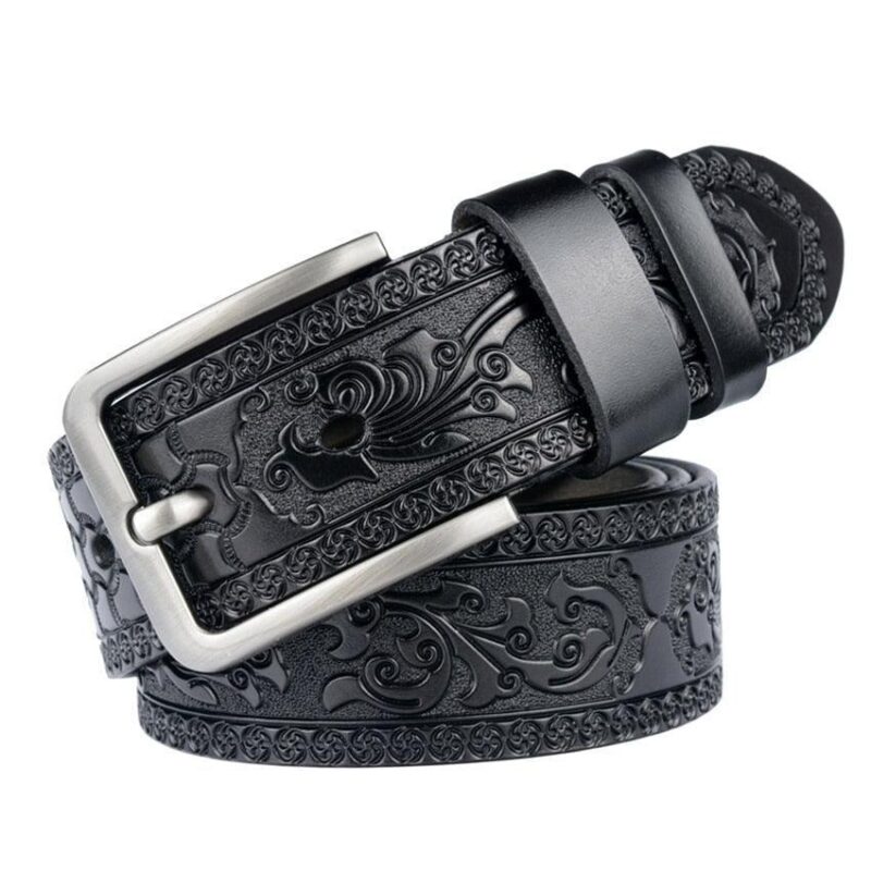Cowboy Belt in Leather for Men