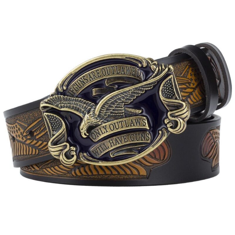 Ceinture western avec aigle