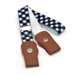 Ceinture élastique Sans Boucle Enfant à carreaux