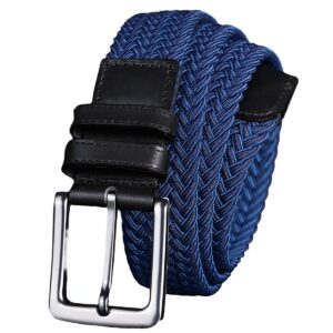 Ceinture tressée élastique pour homme