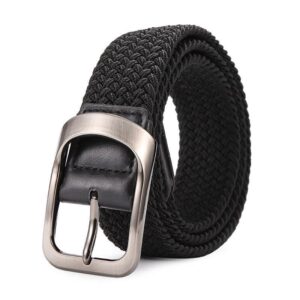 Ceinture tressée élastique pour homme