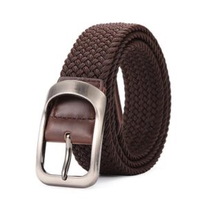 Ceinture tressée élastique pour homme