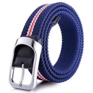 Ceinture tressée élastique pour homme