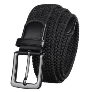 Elastic Woven Belt for Men