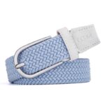 Ceinture tressée élastique pour femme