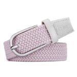 Ceinture tressée élastique pour femme