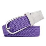 Ceinture tressée élastique pour femme