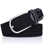 Ceinture tressée élastique pour femme