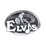 Elvis Presley Music Belt Buckle